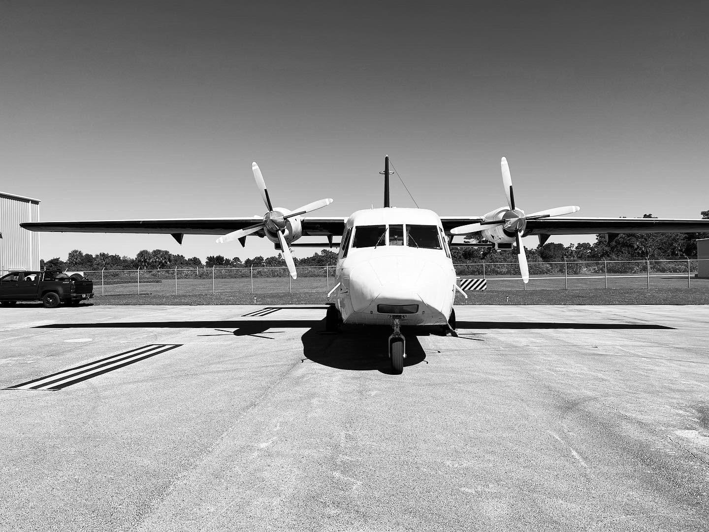 Parked Plane